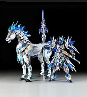 Zhao Yun & White Dragon Horse 天佑星 龙胆虎将 赵云 玉兰白龙驹